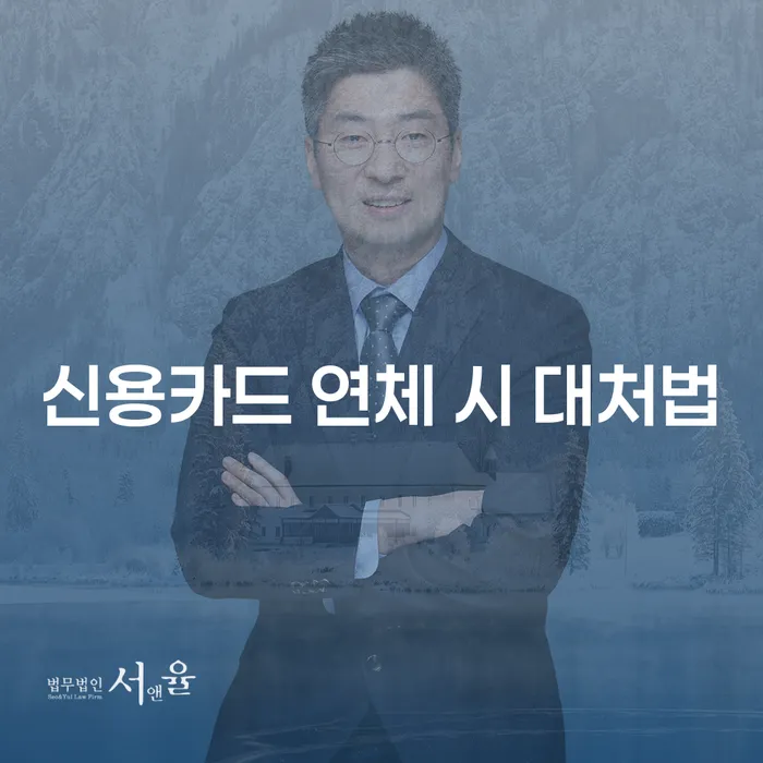 신용카드 연체 시, 어떻게 대처해야 할까요?